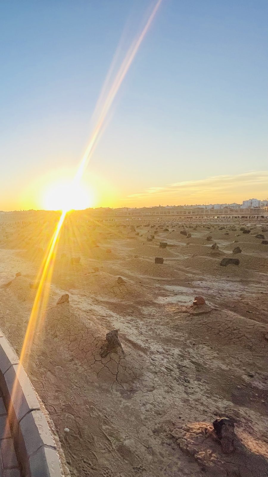 The Prophet's Mosque skyline at dusk