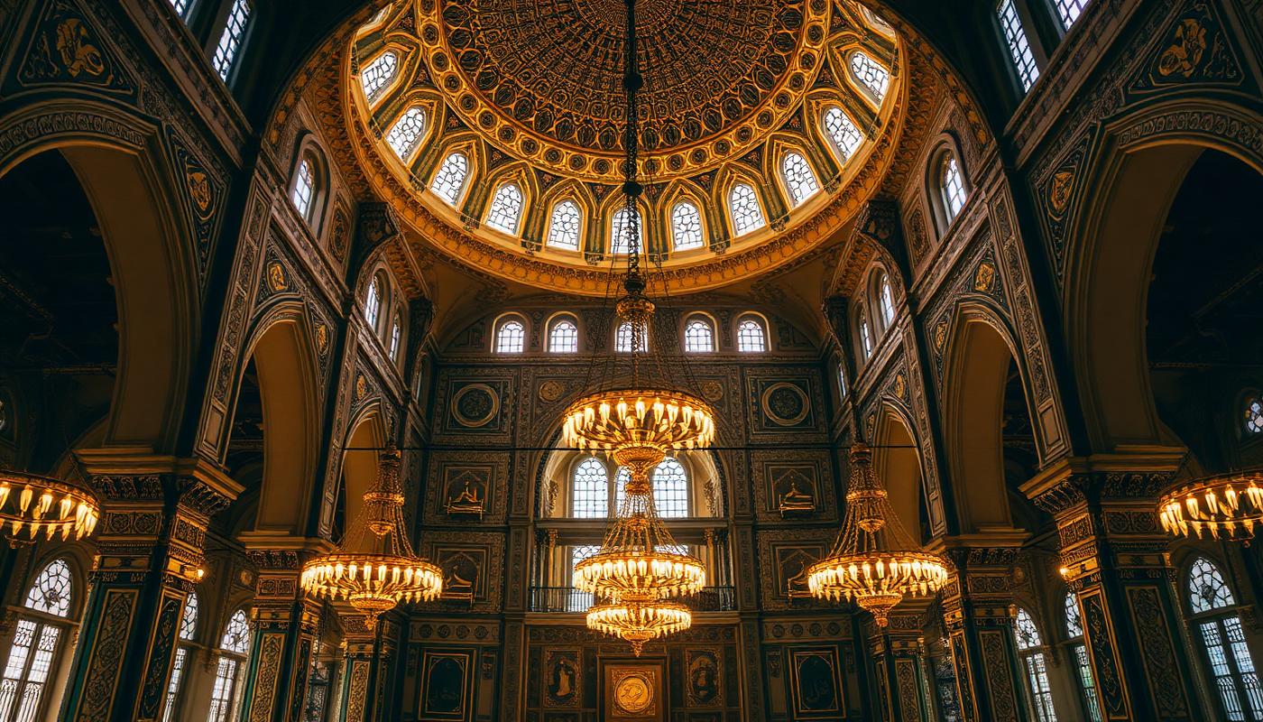 Mosque interior